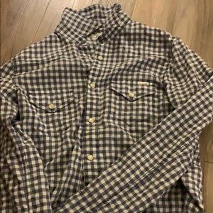 Mother light gingham flannel - barely worn